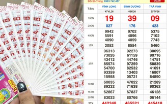 Xổ số miền Nam ngày 26 tháng 6: Vé trúng đài Trà Vinh lộ diện sớm