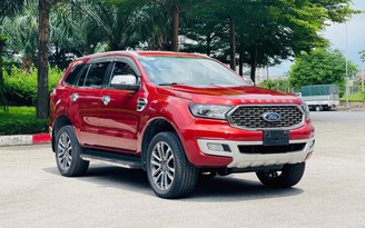 Ford Everest đã qua sử dụng 5 năm mất giá bao nhiêu?