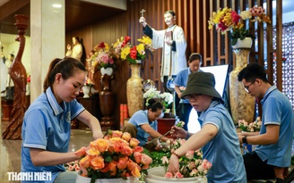 Những người lặng lẽ chuẩn bị lễ tuyên phong Chân phước linh mục Trương Bửu Diệp