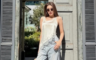 Sở hữu đôi chân dài nhờ bản phối thông minh với quần jeans