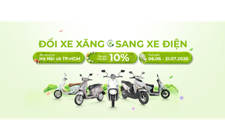 YADEA thúc đẩy chuyển đổi từ xe xăng sang xe điện, hỗ trợ người dùng Việt Nam