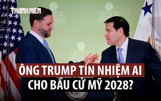 Ông Trump nêu bộ đôi ‘bất khả bại’ cho bầu cử Tổng thống Mỹ 2028