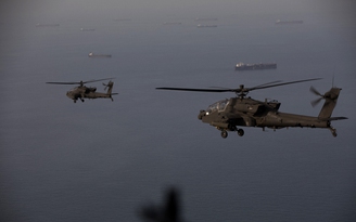 Trực thăng AH-64 Apache của quân đội Mỹ rơi gần eo biển Hormuz