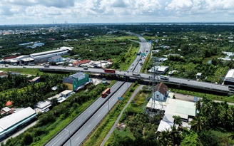 Mở rộng cao tốc TP.HCM - Trung Lương - Mỹ Thuận chậm vì thiếu vật liệu