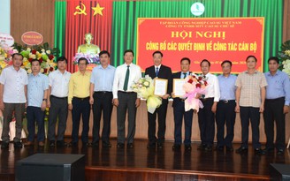 Cao su Chư Sê tổ chức công bố các quyết định về nhân sự sau sáp nhập