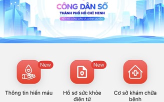 Từ 1.7, người dân TP.HCM có hồ sơ sức khỏe điện tử trên điện thoại