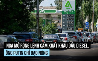 Nga thừa nhận tình hình nhiên liệu 'thách thức', ông Putin chỉ đạo không ôm hàng
