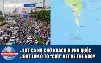 Toàn cảnh 17h: Hiện trường lật ca nô chở khách ở Phú Quốc | Bớt làn ô tô 'cứu' kẹt xe ở TP.HCM?