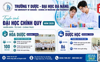 Trường Y Dược - Đại học Đà Nẵng tuyển sinh ngành Dược học và Hóa dược