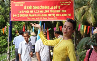 'Bông hồng lai' Việt - Anh gây chú ý với dự án xây 100 cây cầu