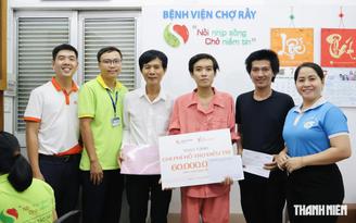 Quỹ Khởi sự từ tâm hỗ trợ 60 triệu đồng cho bệnh nhân suy tim nặng