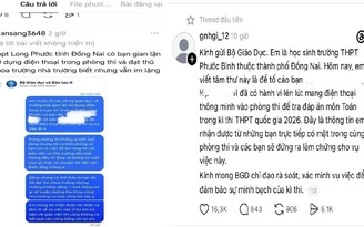 Đồng Nai: Bác tin '2 thí sinh mang điện thoại vào phòng thi THPT 2026'