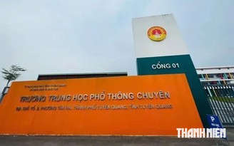 Bộ Công an rút hồ sơ để điều tra vụ điểm thi ở Tuyên Quang