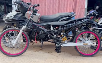 Công an tỉnh An Giang phối hợp xử lý 'lò' độ xe máy ở xã Vĩnh Hậu