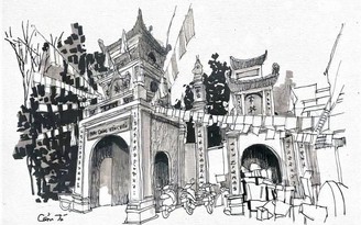Ngôi chùa ở Hà Nội có hồ cho… voi tắm