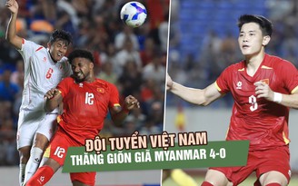 Xuân Son mở màn, Đình Bắc chốt hạ: Đội tuyển Việt Nam thắng giòn giã Myanmar trước ASEAN Cup