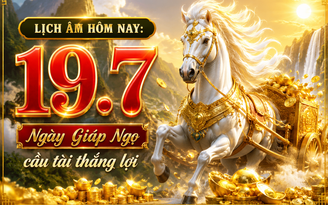 Lịch âm hôm nay 19.7: Ngày Giáp Ngọ 'cầu tài may mắn'; thế giới có ngày vui vẻ