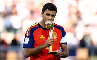 Rodri vượt Messi giành Quả bóng vàng World Cup 2026, lập kỷ lục vô tiền khoáng hậu