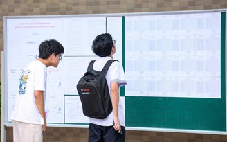 Thấp thỏm chờ điểm chuẩn