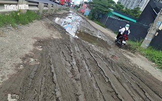 Đường dẫn cao tốc hỏng nặng, mất an toàn