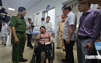 Cháy xe khách 7 người tử vong, Chủ tịch tỉnh Đồng Nai thăm hỏi nạn nhân