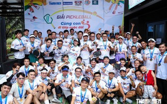 4 mùa giải pickleball 'Cùng con đi tiếp cuộc đời': Nối dài những nhịp cầu yêu thương