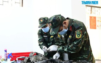 Bóc tách thành công 2 bộ hài cốt liệt sĩ tập thể tại công viên Lê Thị Riêng