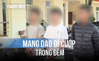 Phá nhanh vụ cướp xe máy trong đêm: Nhóm thiếu niên mang dao liên tiếp gây án