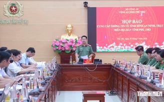 Công an Phú Thọ đã khởi tố 18 người trong vụ 'xã hội đen' núp bóng doanh nghiệp
