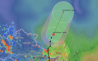 Bão số 1 (bão Maysak) suy yếu thành áp thấp nhiệt đới