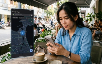 Vòng tròn xanh trên Google Maps biểu hiện điều gì?