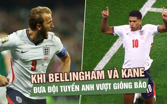 Bellingham và Kane: Khi ngôi sao lớn cứu đội tuyển Anh qua ‘giông bão’ ở Mexico