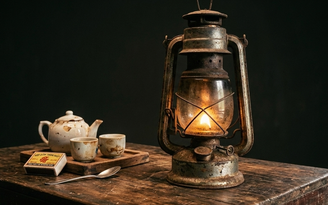 Từ chiếc đèn bão của bà...