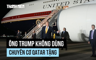 Ông Trump bất ngờ đổi chuyên cơ sau khi dự hội nghị NATO