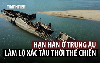 Xương voi ma mút, đạn pháo, chiến hạm: tàn tích bất ngờ trên đáy sông cạn nước