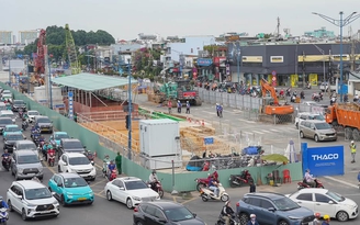 Đưa 'quái vật lòng đất' khoan hầm tuyến metro số 2 TP.HCM sớm 2 tháng