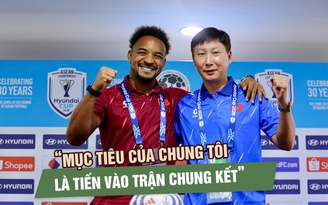 HLV Kim Sang-sik: ‘Mục tiêu của đội tuyển Việt Nam là vào chung kết’