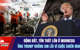 Tiêu điểm quốc tế ngày 16.8: Động đất ở Indonesia | Ông Trump không xin lỗi vì cuộc chiến Iran