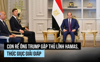 Đặc sứ của ông Trump và thủ lĩnh Hamas hội đàm 'hiệu quả'