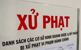 Xử phạt hàng loạt nhà thuốc, công ty mỹ phẩm tại TP.HCM