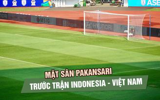 Cận cảnh mặt sân Pakansari trước màn so tài Indonesia - Việt Nam