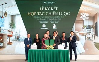 Lê Phong ký kết Anabuki Nhật Bản, nâng chuẩn bàn giao cao cấp The Emerald Garden View