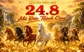 Lịch âm hôm nay 24.8: Ngày Canh Ngọ may mắn theo quan niệm dân gian