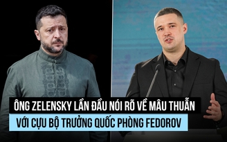 Tổng thống Zelensky nói cựu bộ trưởng 'sai đường', bầu cử lúc này sẽ hủy hoại Ukraine