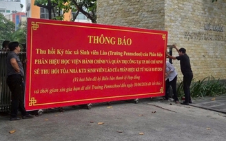 TP.HCM: Địa điểm học bị thu hồi, đồ đạc chuyển đi, phụ huynh Trường Pennschool bức xúc