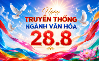 Hôm nay 28.8 là ngày gì?: Kỷ niệm 81 năm ngày Truyền thống ngành Văn hóa