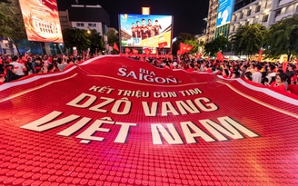 Bia Saigon kết nối triệu trái tim Việt, hòa chung niềm tự hào vô địch ASEAN Cup 2026