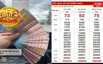 Mua 14 tờ vé ế, người đàn ông Tây Ninh trúng 4,6 tỉ xổ số miền Nam