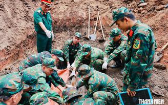 Công viên Lê Thị Riêng: 14 hài cốt liệt sĩ được tìm thấy trong ngày 3.8