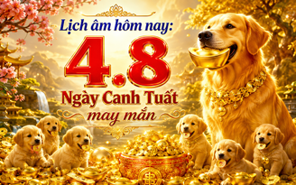 Lịch âm hôm nay 4.8: Ngày Canh Tuất may mắn, dân gian quan niệm nên làm gì?